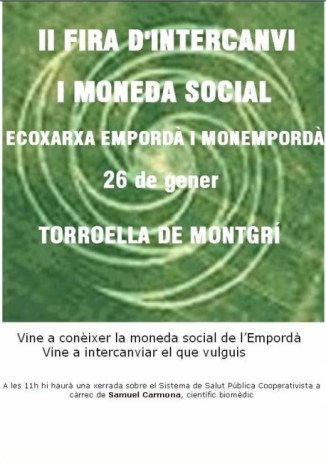 II Fira d'intercanvi i moneda social a Torroella de Montgrí